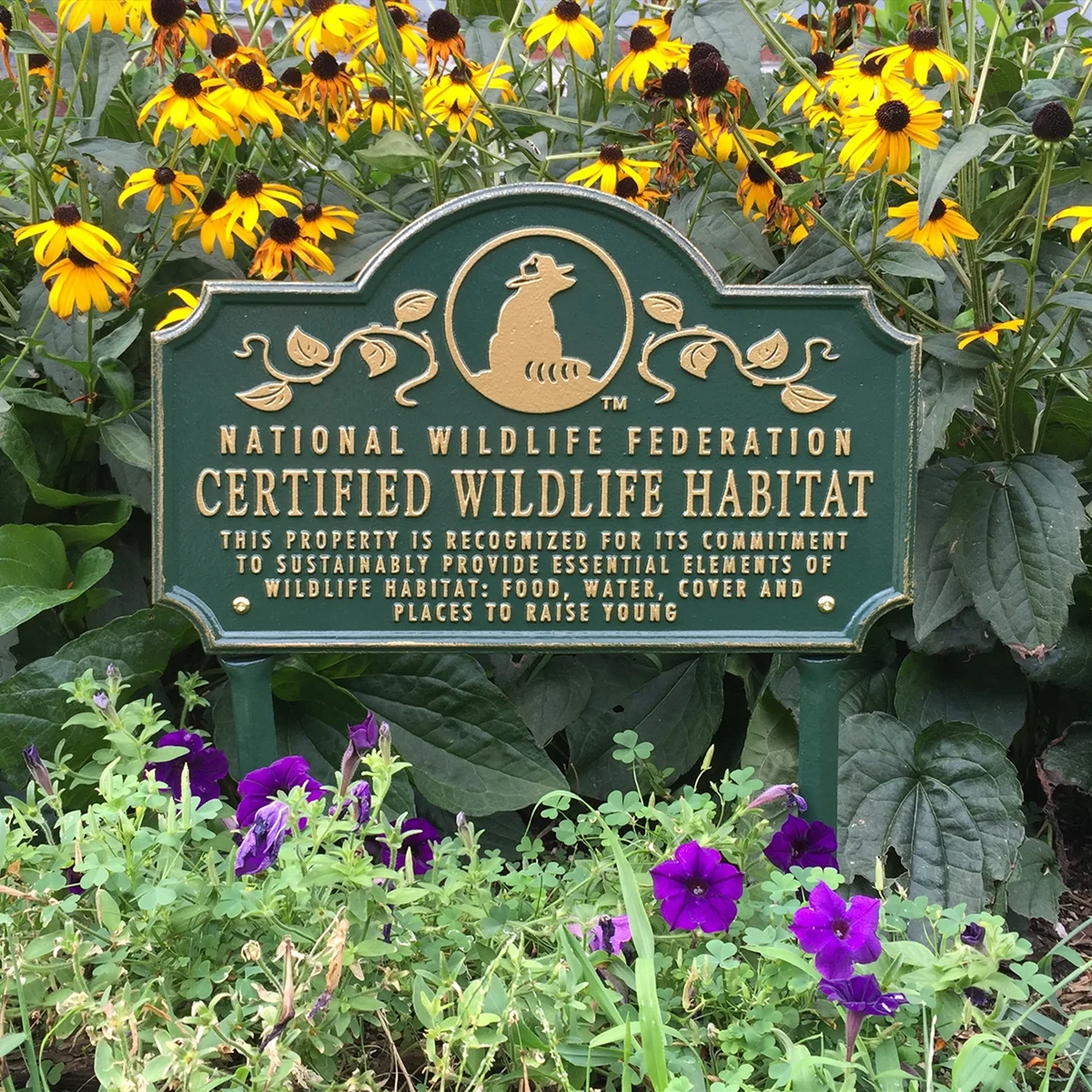 National Wildlife Federation Certified Wildlife Habitat